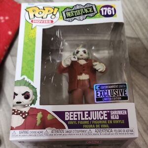 Beetlejuice Shrunken Head Vinyl Figure